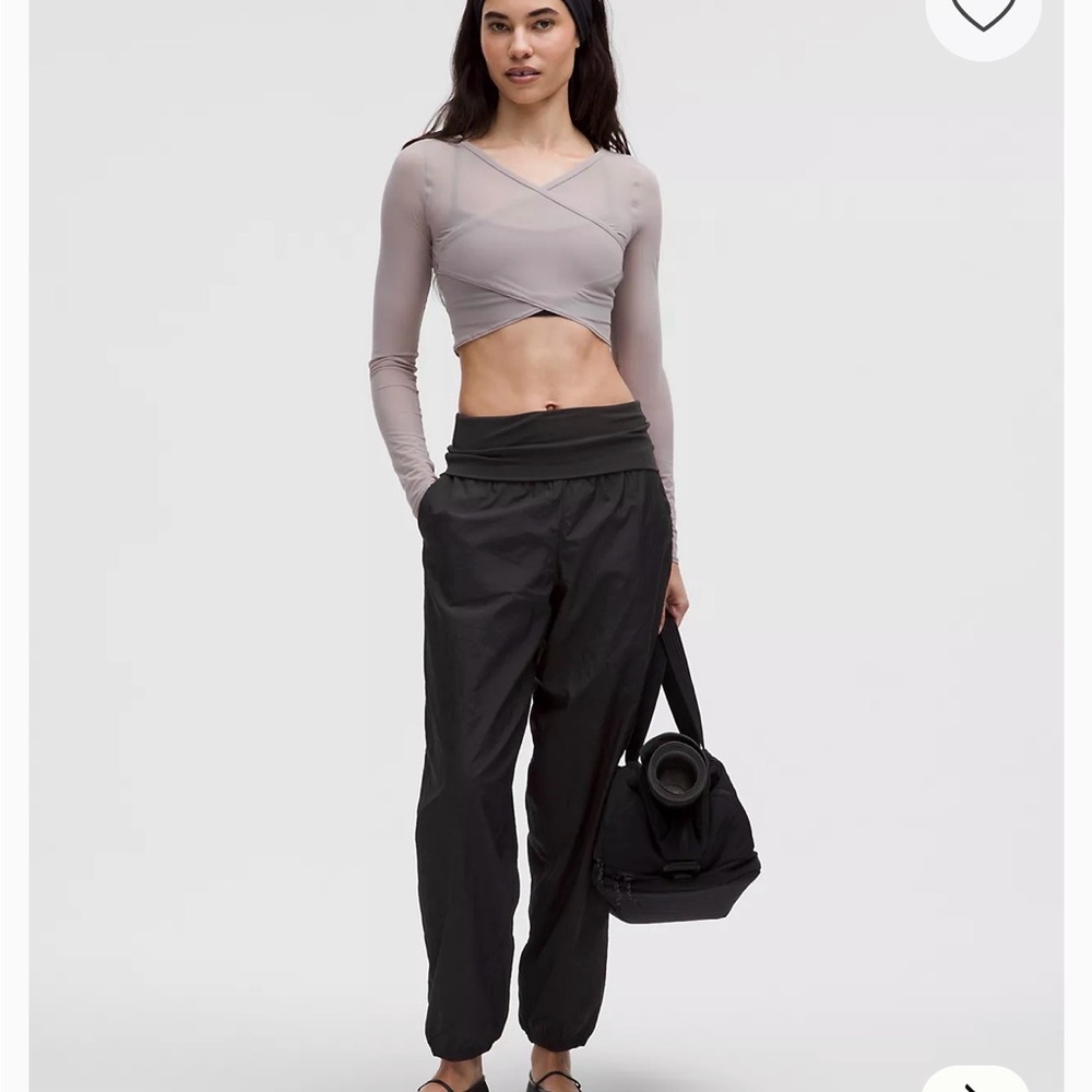 Lululemon Fold Over Joggers